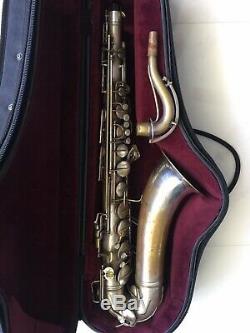 Saxophone Ténor Lady Conn Vintage Vintage Argenté 10 M, 1939 # 285xxx
