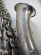 Saxophone Alto En Argent Connqueror Pro 26m De 1936 De C. G. Conn à Restaurer - Rare