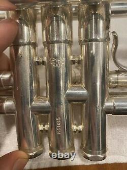 Schilke B5 Bb Trumpet ML Bore 2014 Plaqué Argent