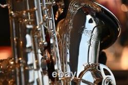 Selmer As42 Saxophone Professionnel Alto Argent Doux Utilisé Plaqué