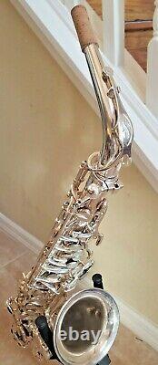Selmer Mark VI 6 Alto Saxophone Silver Plaqué Récemment Révisé