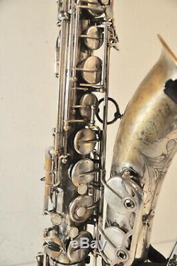 Selmer Mark VI Tenor Saxophone 1969 (plaqué Argent) Excellente Condition De Jeu