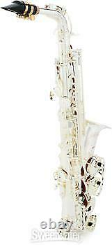 Série Growling Sax Origin Professionnel Alto Saxophone Plaqué Argent