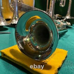 Stradivarius Bach Trumpet Professionnel. Numéro De Série 405953, ML A Porté 25lr, 37h Bell