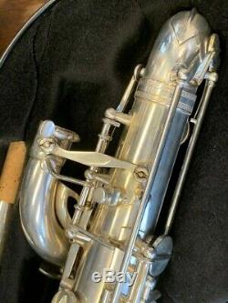 Super Vintage Selmer Équilibré Action Nr 52951 Saxophone Baryton Repad Perfect