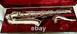 Très Beau Et Rare Vintage Maurice Boiste Saxophone Ténor, Superbe Condition