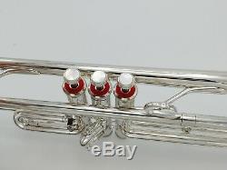 Very Nice Vintage Argent Plaqué Yamaha 739t Schilke Clone Professional Trompette