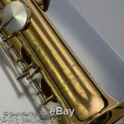 Vintage Roi H. N. Blanc Artiste Saxophone Soprano New Gold Plate