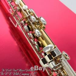 Vintage Roi H. N. Blanc Artiste Saxophone Soprano New Gold Plate