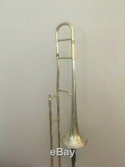 Vintage Roi Silvertone Trombone Ténor 1932 Cleveland Co Roi, Etats-unis