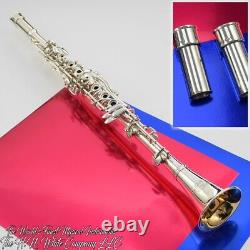 Vintage Silver King Clarinet Sterling Argent Bell Super Cool