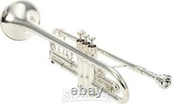 Xo 1602s Professionnel Bb 3-valve Trompette Plaqué Argent