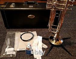 Yamaha Xeno Ytr-8335 Ytr-8335s Silver Trumpet Immaculé! Restauré
