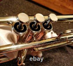 Yamaha Xeno Ytr-8335 Ytr-8335s Silver Trumpet Immaculé! Restauré
