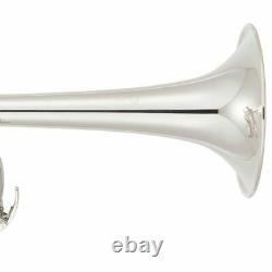 Yamaha Xeno Ytr-8445iigs Professionnel C Trompette Argent Plaqué Avecgold Brass Bel