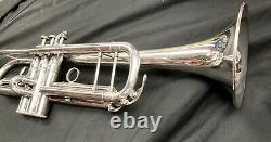 Yamaha Ytr-6335hs Professional Trumpet Avec Yamaha Custom Japan 16c4-gp Embout Buccal