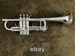Yamaha Ytr-6445 Hg Mark II C Trompette En Plaque D’argent. Condition Immaculée