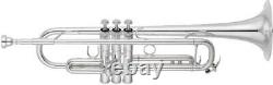 Yamaha Ytr-8335laiis Custom Professional Bb Trompette Plaqué Argent