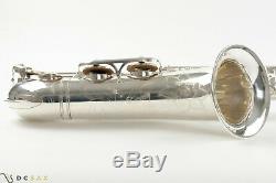 Yts-82zii Tenor Saxophone Yamaha Sur Mesure, Plaqué Argent, Just Serviced